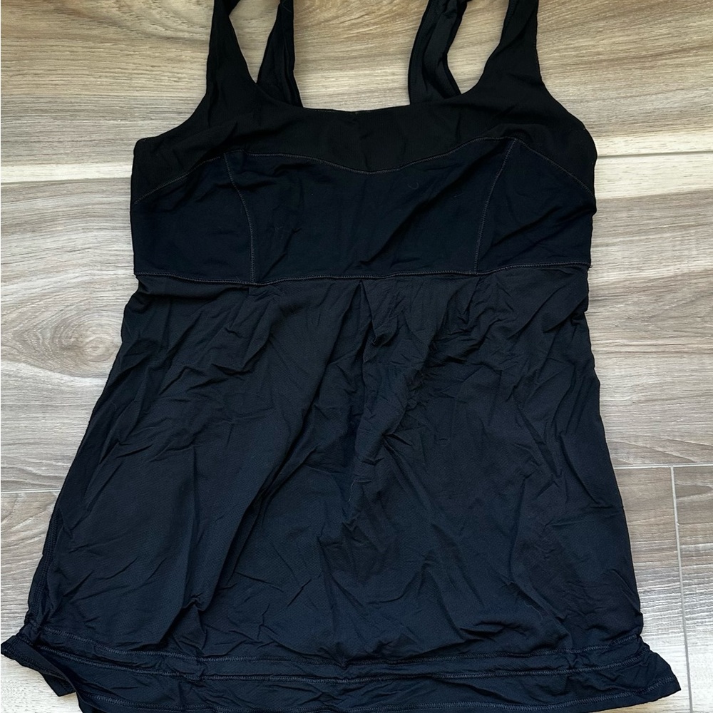 lululemon athletica Black Tank Top